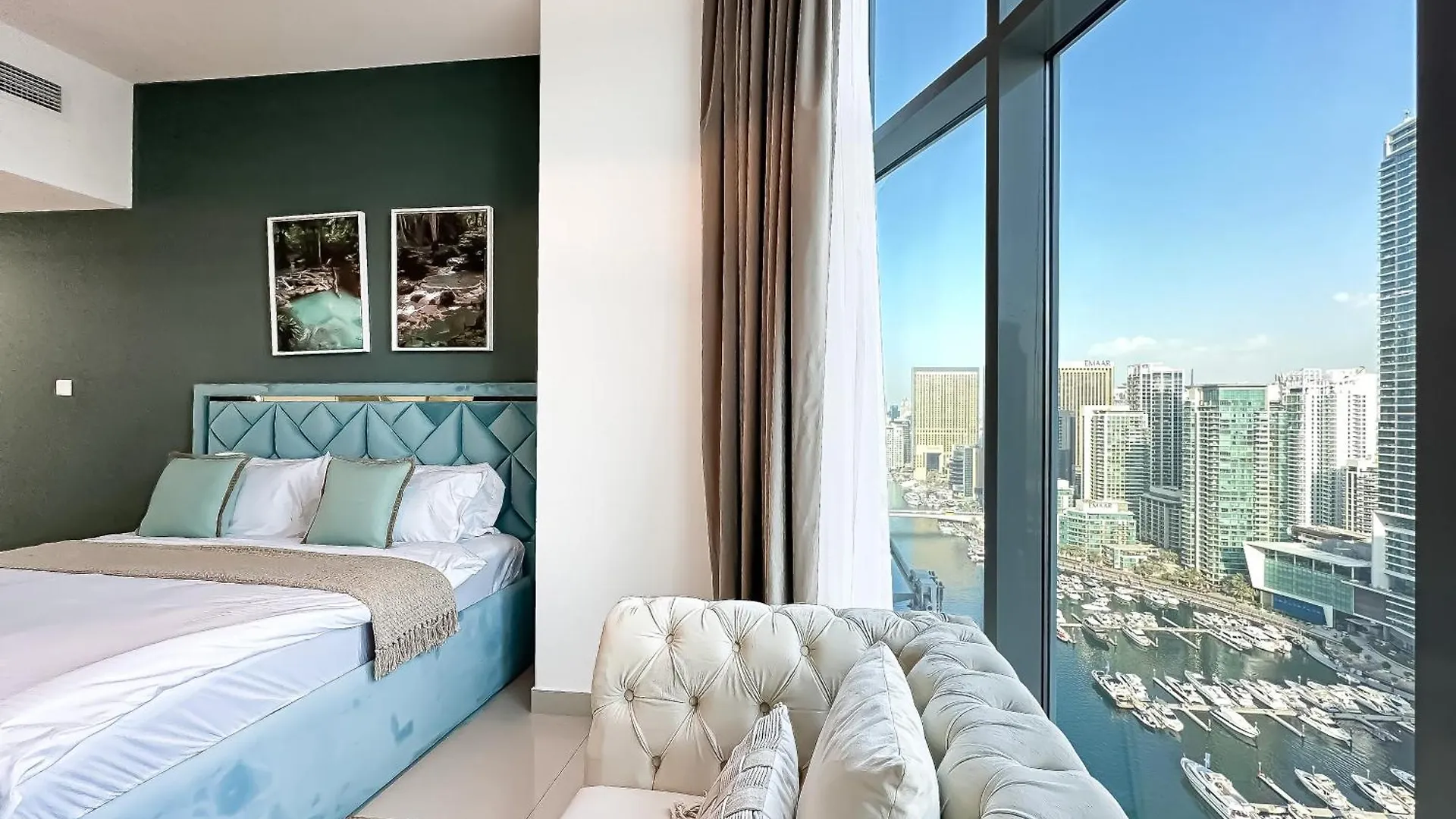 Trophy - Luxury Waterfront 2Br With Big Terrace Full Marina Canal Views Dubai Apartment